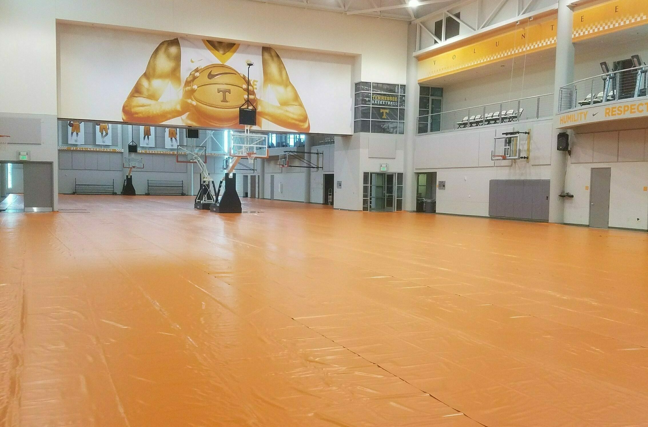 multi-purpose gymnasium use