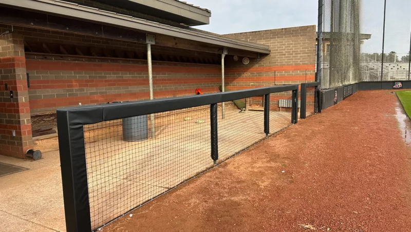 NCAA Dugout Rail Padding