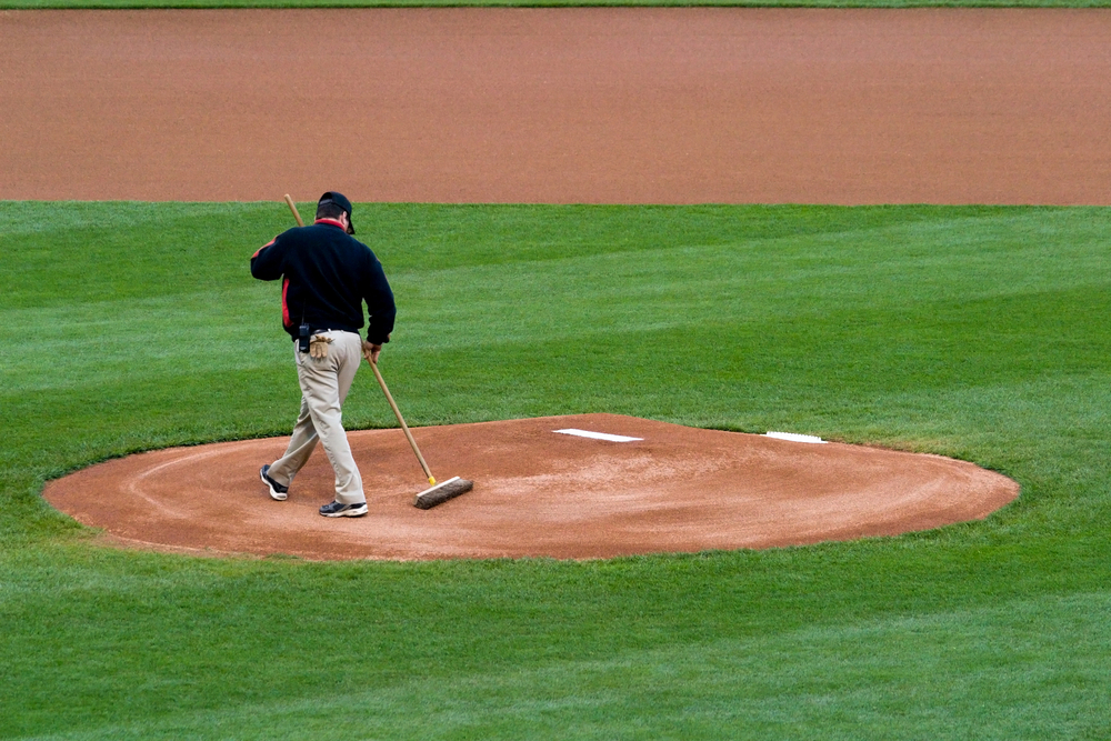 baseball grass high resolution