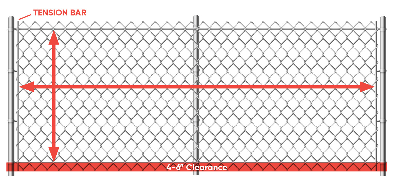 Measuring for your FenceMate® Custom Windscreen CoverSports