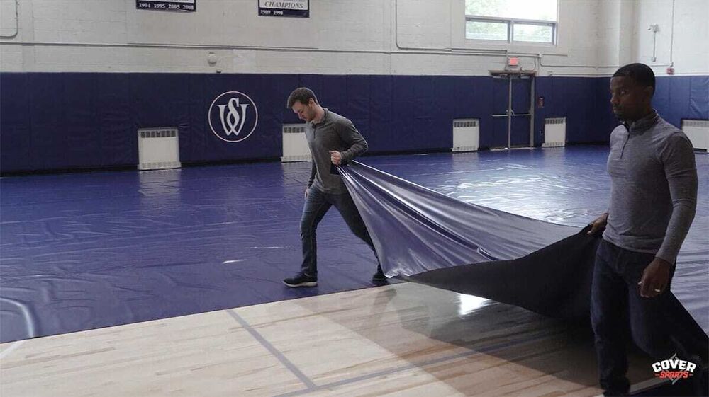GymGuard® Gym Floor Covers Tarps & Floor Protection CoverSports