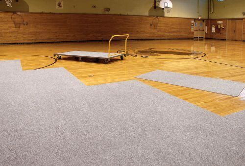 Gym Floor Carpet Tiles GymGuard CoverSports