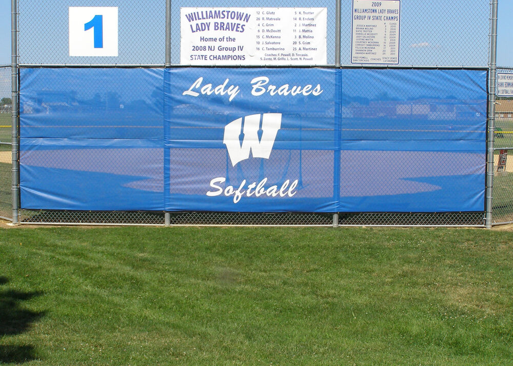 Softball Windscreens Softball Outfield Fence… CoverSports