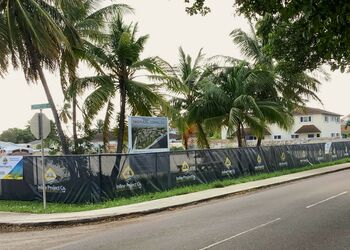 Construction Fence Screen | Mesh and Vinyl | CoverSports